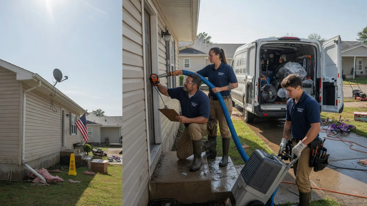 Ceiling Water Damage Restoration in Grant, LA near me